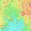 Castelo topographic map, elevation, terrain