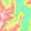 Villa Talea de Castro topographic map, elevation, terrain
