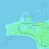 West End topographic map, elevation, terrain