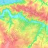 Val-du-Layon topographic map, elevation, terrain