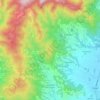 San Pietro Val Lemina topographic map, elevation, terrain