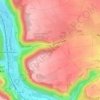 78727 topographic map, elevation, terrain