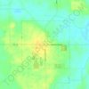 Dansville topographic map, elevation, terrain