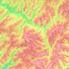 Вала topographic map, elevation, terrain
