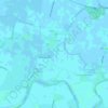 Warfhuizen topographic map, elevation, terrain