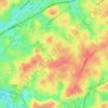 North Druid Hills topographic map, elevation, terrain