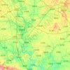 Yanjiang District topographic map, elevation, terrain
