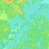 Spider Lake topographic map, elevation, terrain