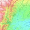 Pano topographic map, elevation, terrain
