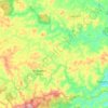 Monsenhor Horta topographic map, elevation, terrain