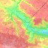 Віто-Поштова сільська рада topographic map, elevation, terrain