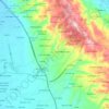 Blang Bintang topographic map, elevation, terrain