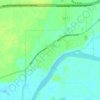 Lyndon topographic map, elevation, terrain