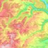 Waldach topographic map, elevation, terrain