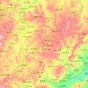 建平县 topographic map, elevation, terrain