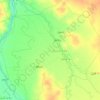 Gezira State topographic map, elevation, terrain