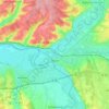 Digoin topographic map, elevation, terrain