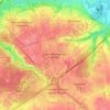 район Орехово-Борисово Южное topographic map, elevation, terrain