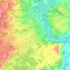 Orangeville topographic map, elevation, terrain