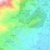Prascorsano topographic map, elevation, terrain