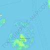 Kepulauan Tanakeke topographic map, elevation, terrain