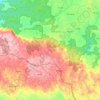 Paliyan topographic map, elevation, terrain