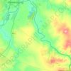 Metsimaholo Ward 19 topographic map, elevation, terrain