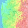 Provincia de Limarí topographic map, elevation, terrain