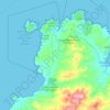 Santa Teresa Gallura topographic map, elevation, terrain