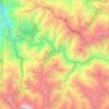 Machupicchu topographic map, elevation, terrain