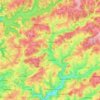 Kürten topographic map, elevation, terrain