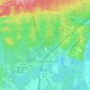 Caddo Valley topographic map, elevation, terrain