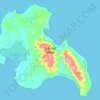 Katchall Island topographic map, elevation, terrain