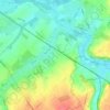 Nerem topographic map, elevation, terrain
