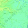 Pattamundai topographic map, elevation, terrain
