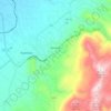 Borgetto topographic map, elevation, terrain