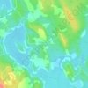 Elmwood topographic map, elevation, terrain