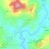 Cernadelo topographic map, elevation, terrain