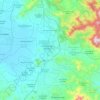Ocotlán de Morelos topographic map, elevation, terrain