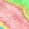Puno topographic map, elevation, terrain