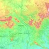 Korba topographic map, elevation, terrain