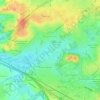Hoensbroek topographic map, elevation, terrain