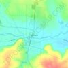 Menard topographic map, elevation, terrain
