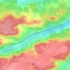 Saint-Chéron topographic map, elevation, terrain