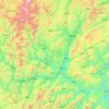 榕江县 topographic map, elevation, terrain