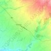 Narayanpur topographic map, elevation, terrain