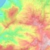 Artenara topographic map, elevation, terrain