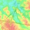 Riserva Naturale del Laurentino - Acqua Acetosa topographic map, elevation, terrain