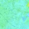 Borong topographic map, elevation, terrain