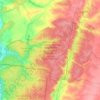 Воронежский государственный заповедник topographic map, elevation, terrain